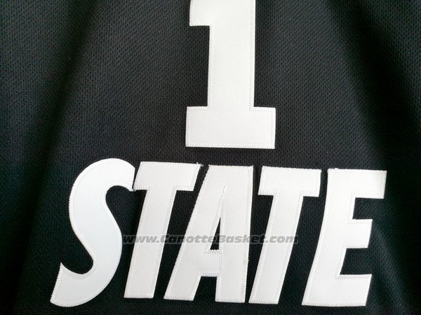 Maglia NCAA Weber State University Damian Lillard #1 Nero